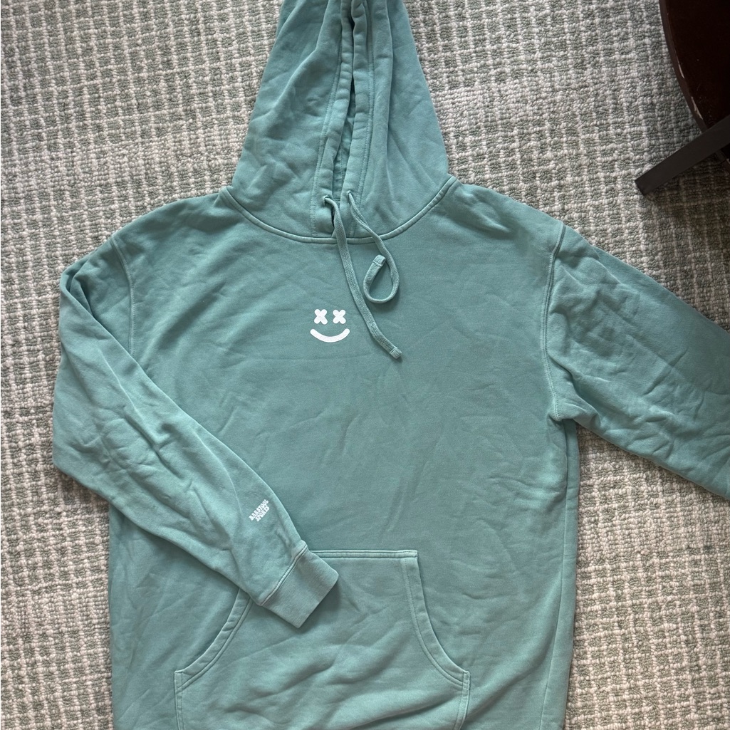 Barstool Teal Hooded Sweatshirt X Need Another Drink